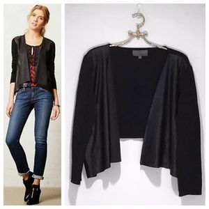 Anthropologie Women's Black Ecliptic Cardigan